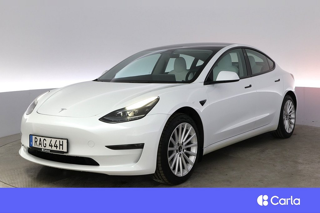 Tesla Model 3 Long Range AWD Refresh AP Drag V-hjul
