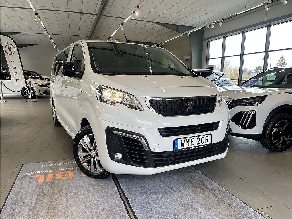 Peugeot e-Traveller Business 75kWh 136hk Aut L3 – 9-SITS, CARPLAY