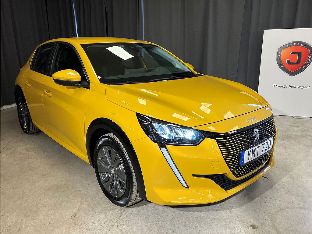 Peugeot E-208 Active Pack 50kWh 136hk Aut – CARPLAY