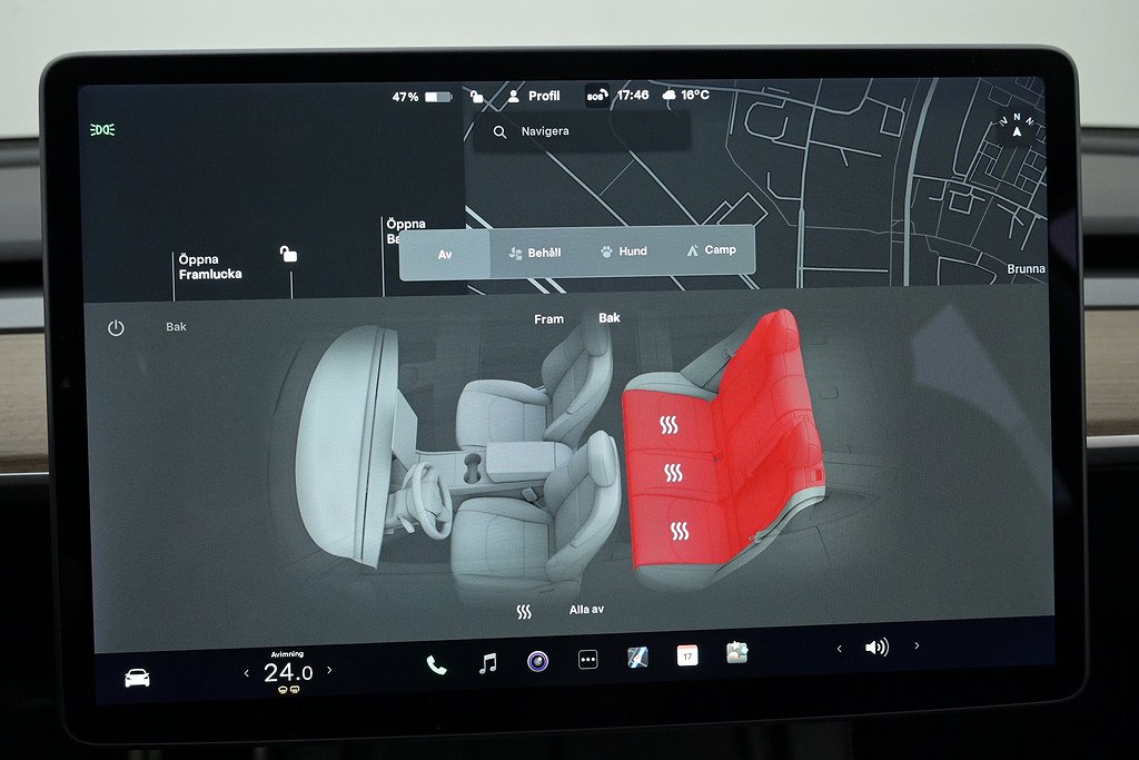 Tesla Model 3 Performance AWD Refresh Autopilot V-Hjul