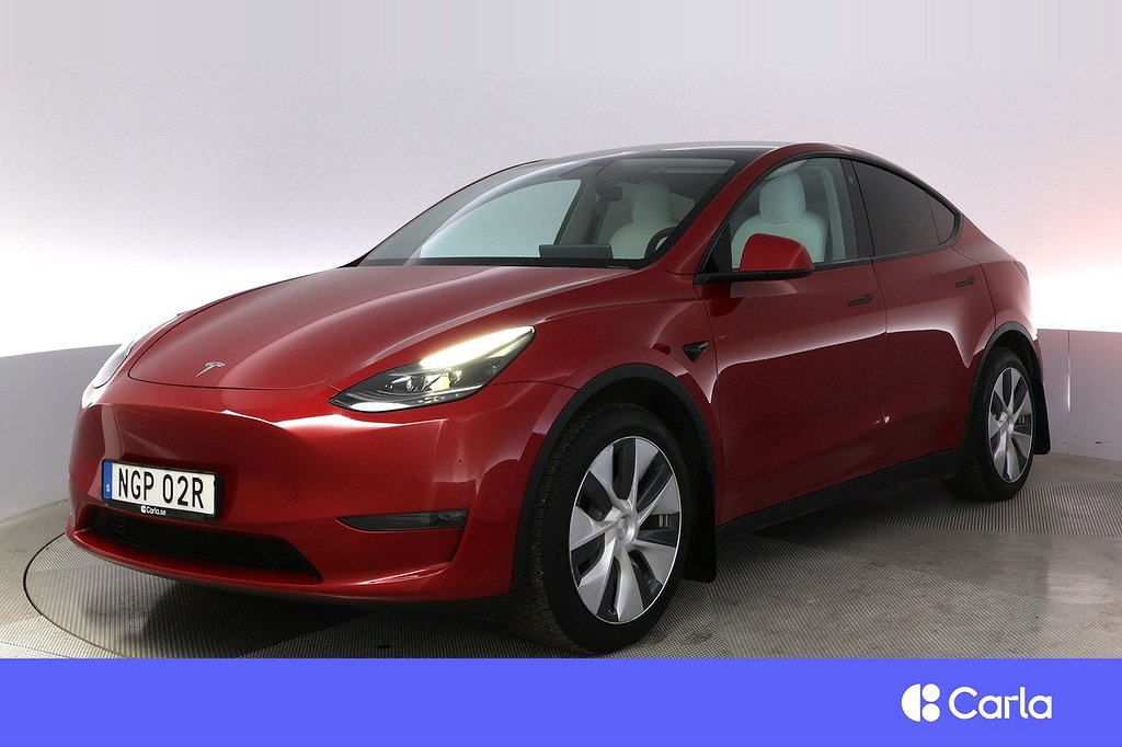Tesla Model Y Long Range AWD Autopilot Pano V-Hjul
