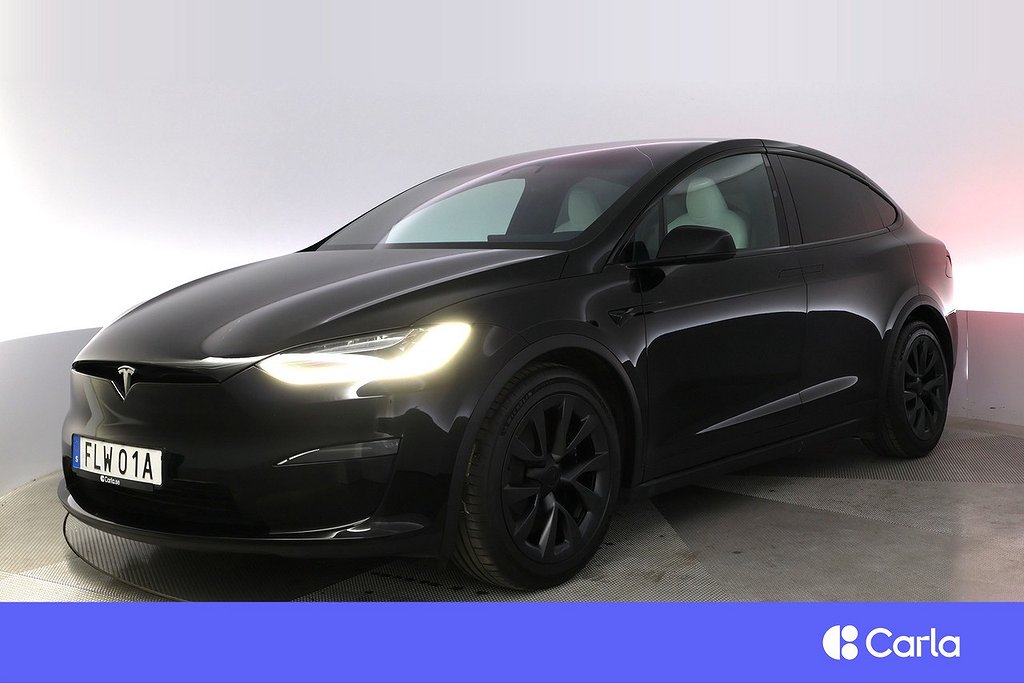 Tesla Model X Long Range AWD EAP Uppg.AP Drag V-Hjul