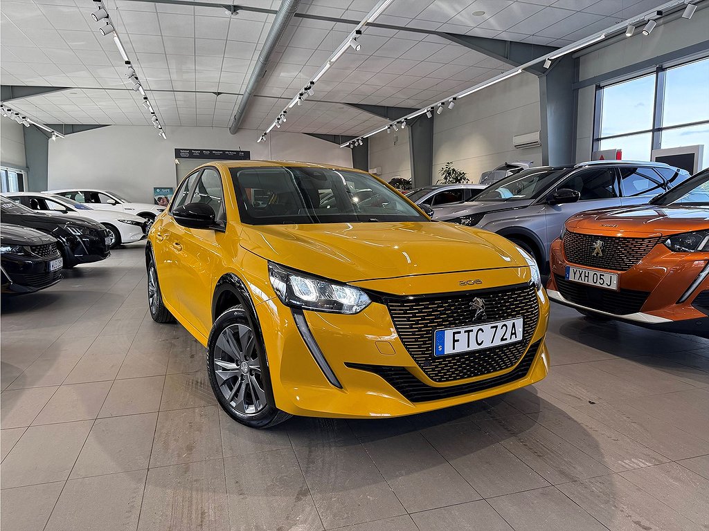 Peugeot E-208 Active Pack 50kWh 136hk Aut – PRIVATLEASING