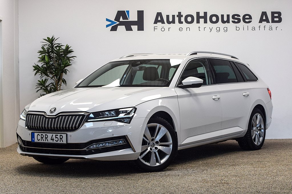 Skoda Superb iV Kombi 1.4 Plug-in Hybrid Värmare Canton Matrix