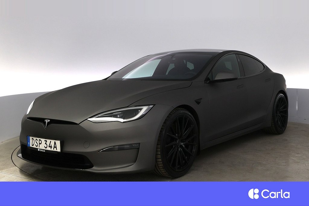 Tesla Model S Plaid EAP Uppg.APLuftfjädring Drag VHjul