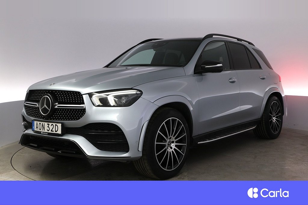 Mercedes-Benz GLE 350 de 4M AMG Pano Burmester Drag V-Hjul