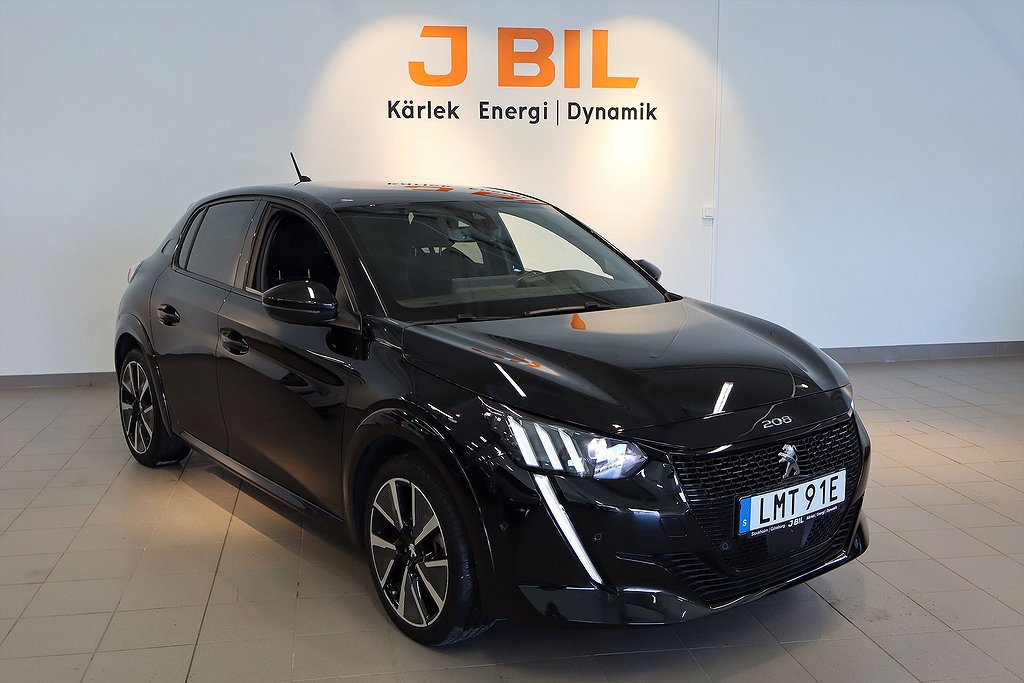 Peugeot E-208 GT Pack 50kWh 136hk Aut – BACKKAMERA