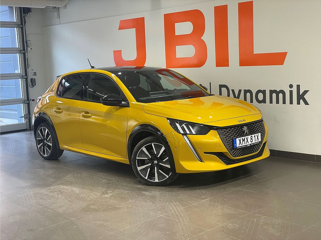 Peugeot E-208 GT Pack 50kWh 136hk Aut – B-KAMERA, CARPLAY