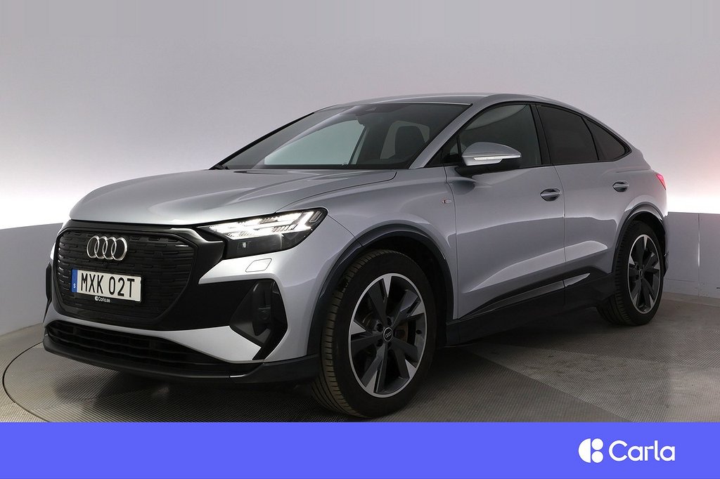 Audi Q4 40 Sportback e-tron S-line Kamera Elstol Sonos VHjul