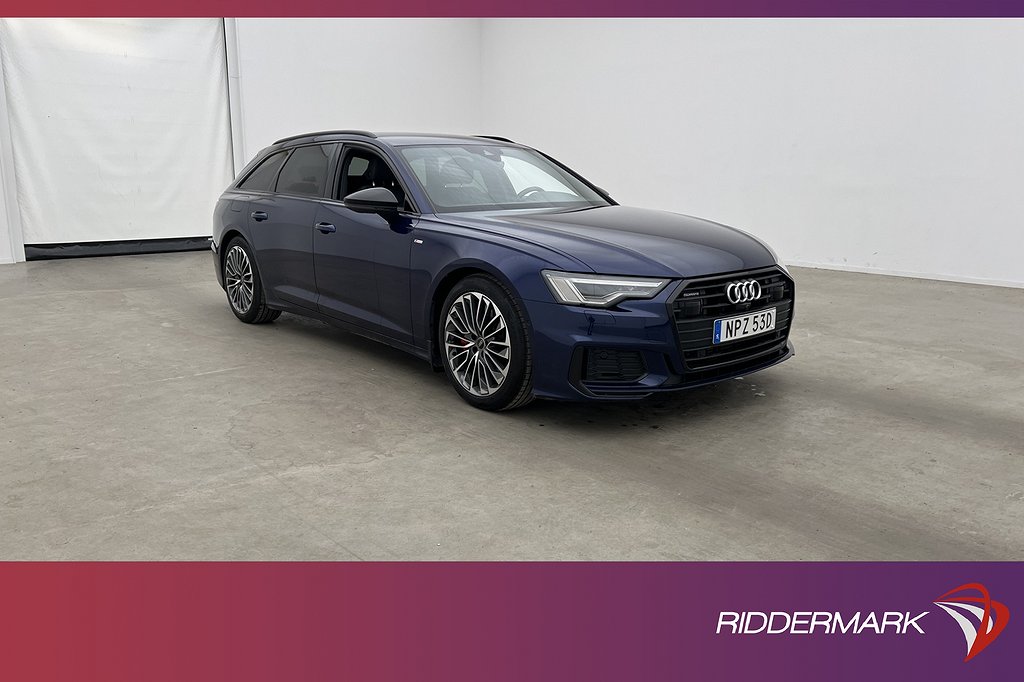 Audi A6 Avant 55 TFSI e Q 367hk S-Line Drag Cockpit 360°