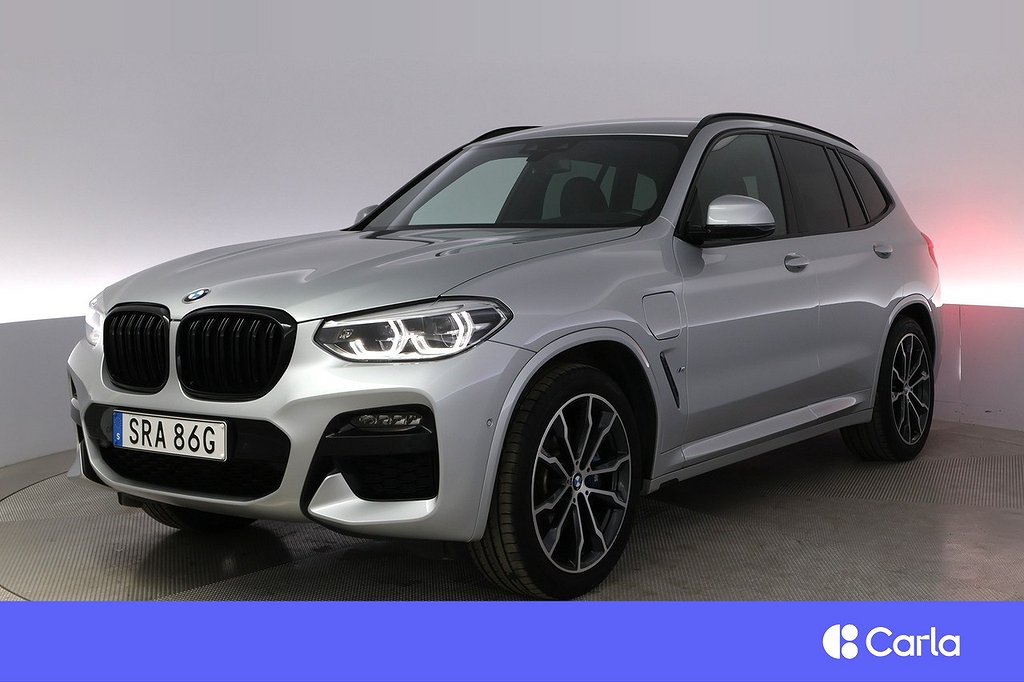 BMW X3 xDrive30e M-Sport Läder HK Kamera Navi Drag V-Hjul