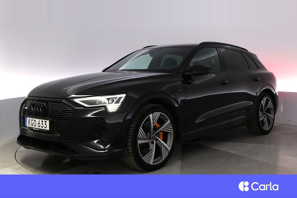 Audi E-Tron 55 quattro S-line Adv. Pano B&O 360 Drag V-Hjul