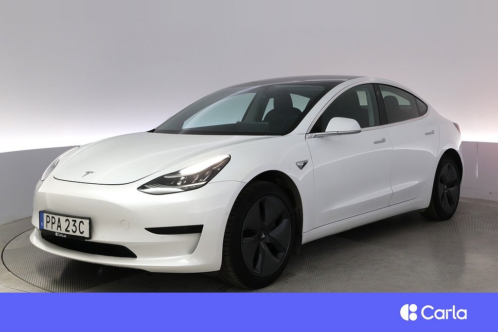 Tesla Model 3 Standard Range Plus Autopilot Pano Drag VHjul