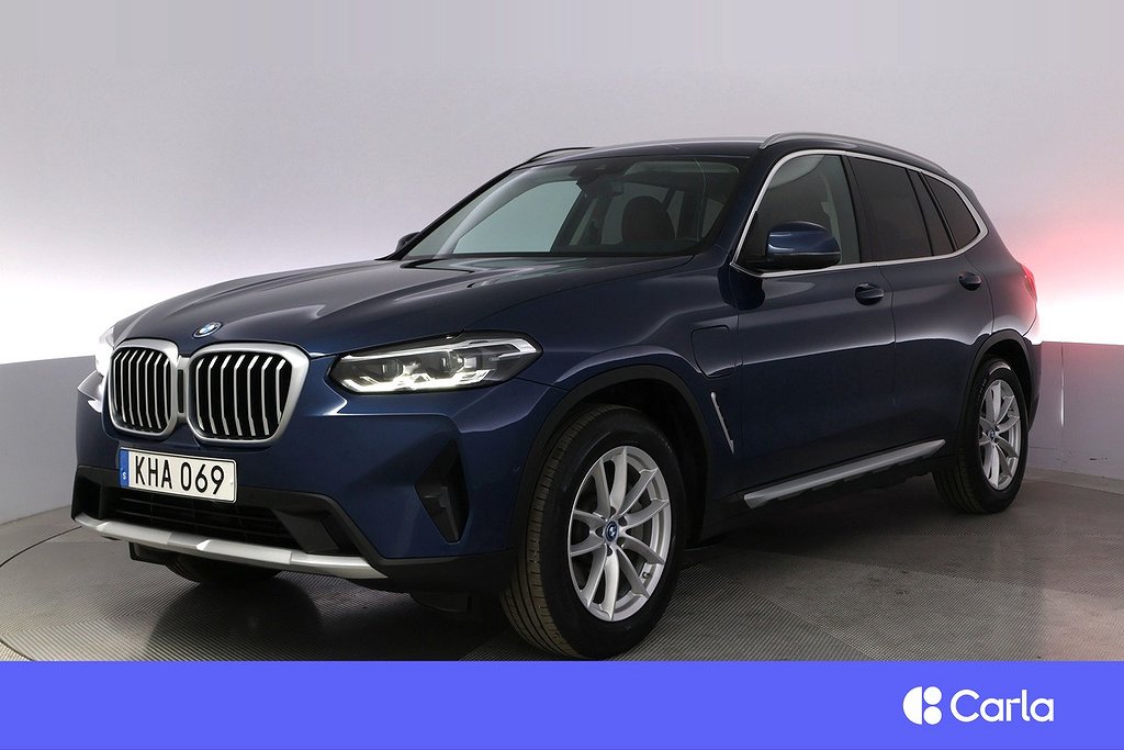 BMW X3 xDrive30e Kamera HK HUD Navi Drag V-Hjul