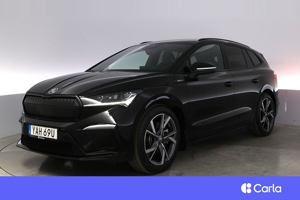 Skoda Enyaq iV 80 Sportline Kamera Elstol Drag V-Hjul