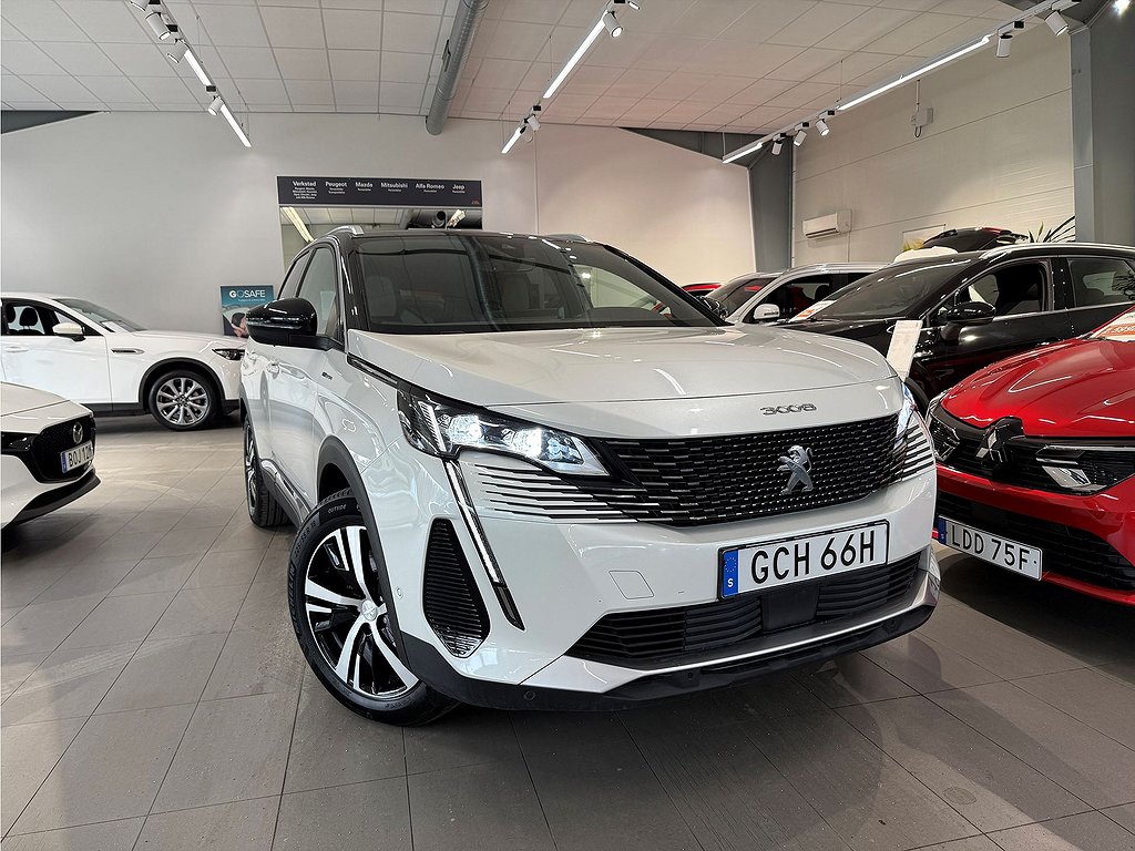 Peugeot 3008 GT Hybrid4 300hk Aut AWD – B-KAMERA, CARPLAY