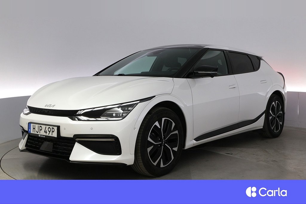 Kia EV6 77.4 kWh AWD GT Line Pano 360 Elstol HUD Drag V-Hjul