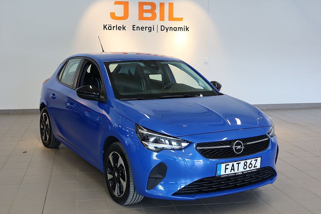 Opel Corsa-e D&T 50kWh 136hk Aut – B-KAMERA, CARPLAY