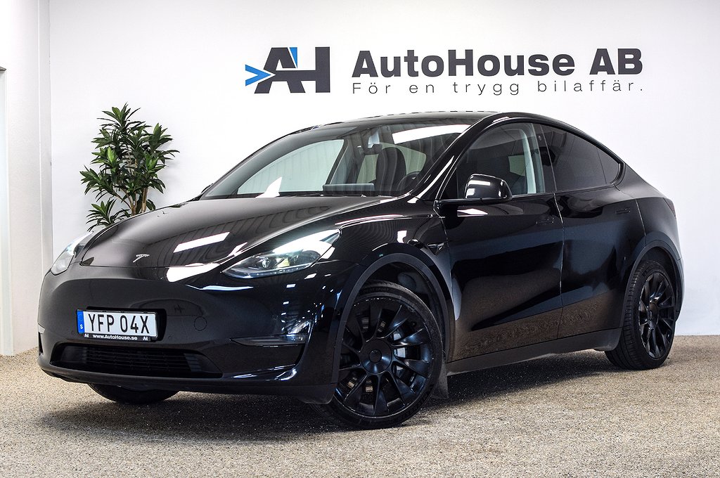 Tesla Model Y Long Range AWD Drag Induction-fälgar Svensksåld