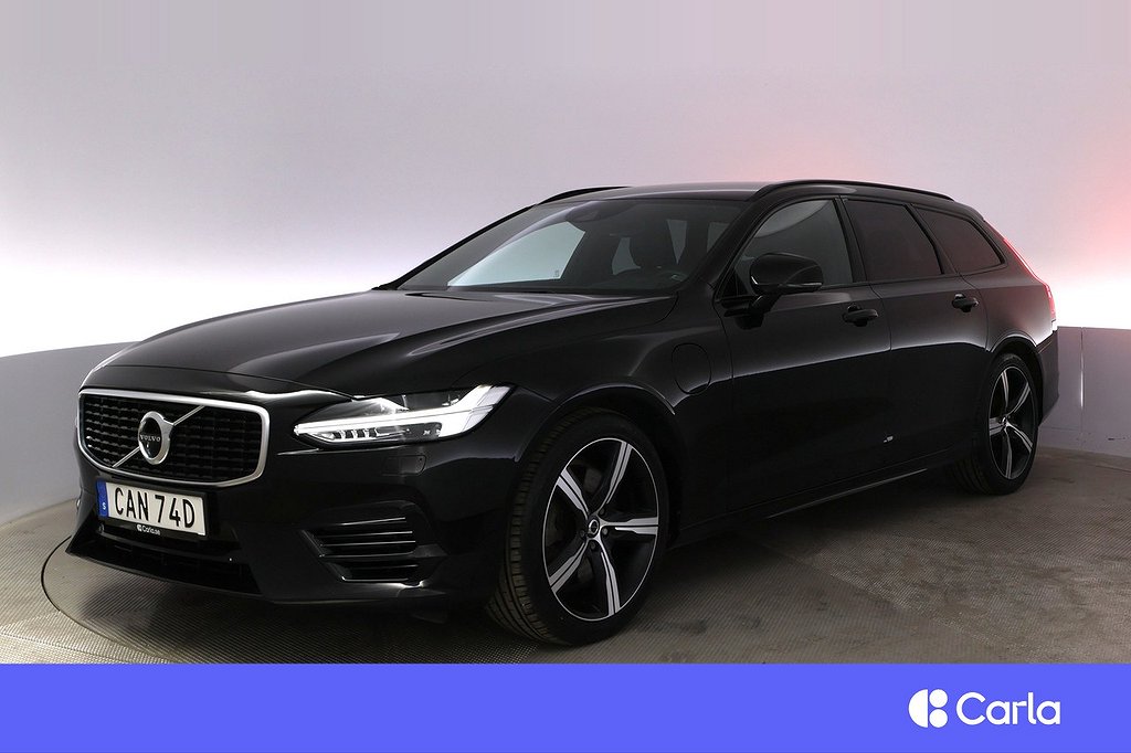 Volvo V90 Recharge T8 AWD R-Design 360 HUD BLIS V-Hjul