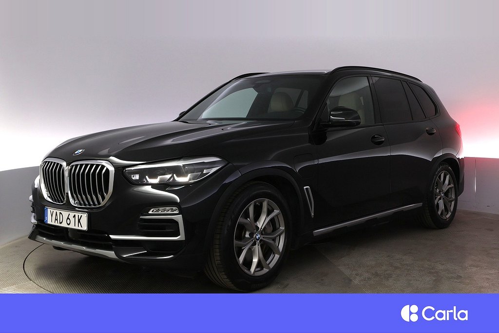 BMW X5 xDrive45e Xline Läder Elstol 360 Navi Drag V-Hjul