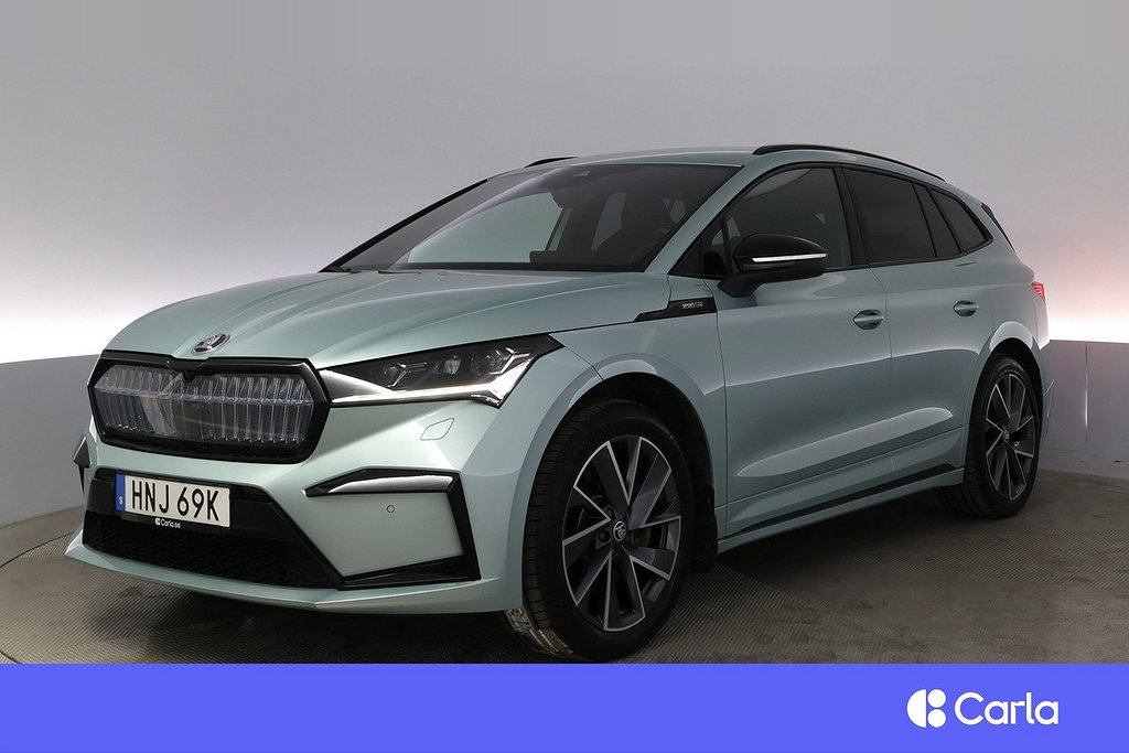 Skoda Enyaq iV 80X Sportline Elstol BLIS Drag V-Hjul