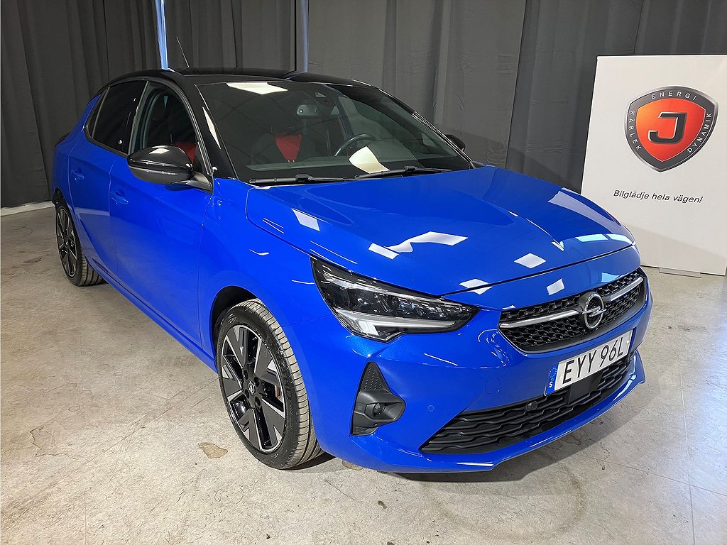 Opel Corsa-e Designline 50kWh 136hk Aut – B-KAMERA, CARPLAY