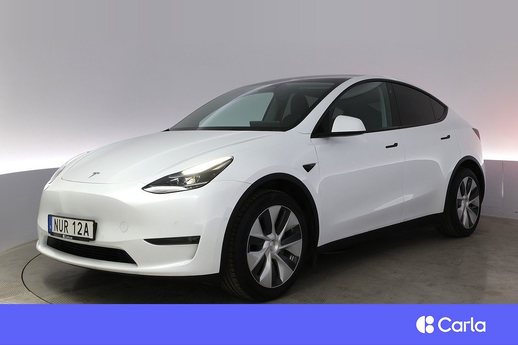 Tesla Model Y Long Range AWD Autopilot Pano Drag V-Hjul