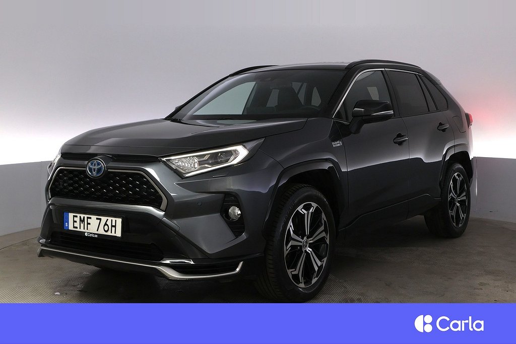 Toyota RAV4 Plug-in AWD Style Läder Kamera Elstol BLIS VHjul