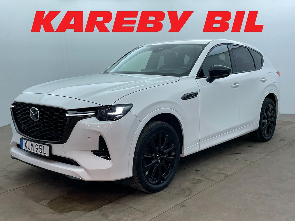 Mazda CX-60 PHEV 2.5 Homura AWD 360-kamera | Dragkrok