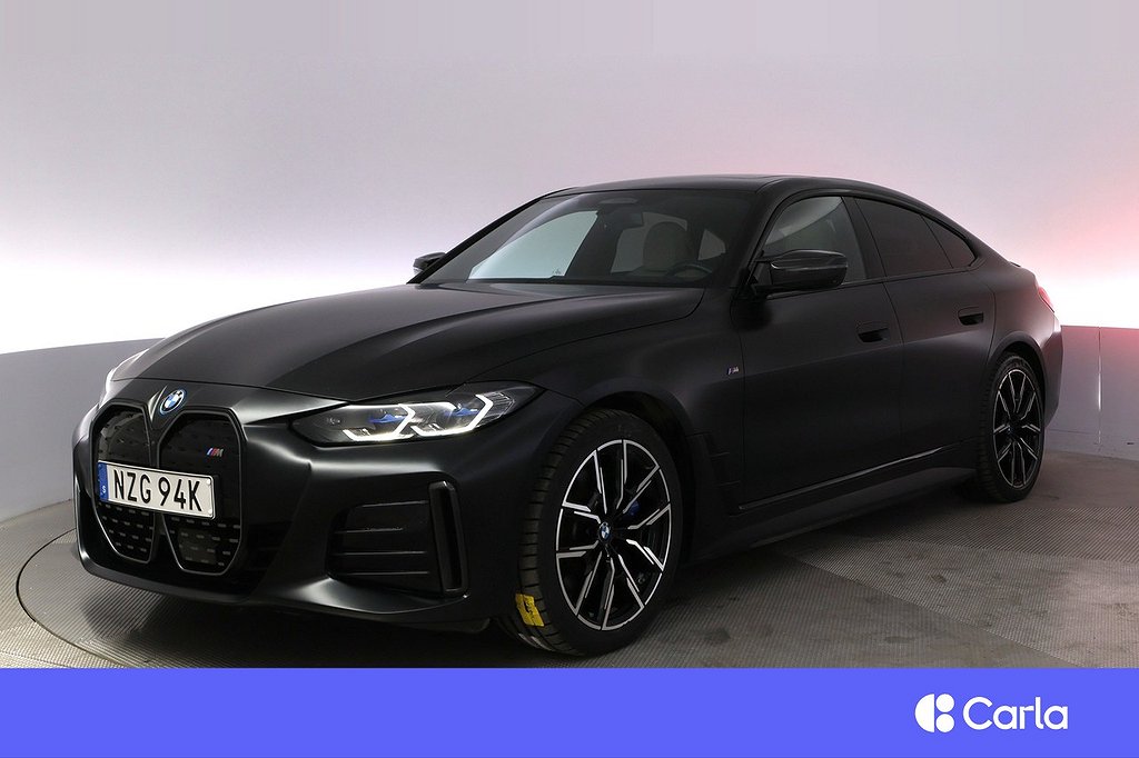 BMW i4 M50 xDrive Gran Coupé Läder Laser 360 HK Drag V-Hjul