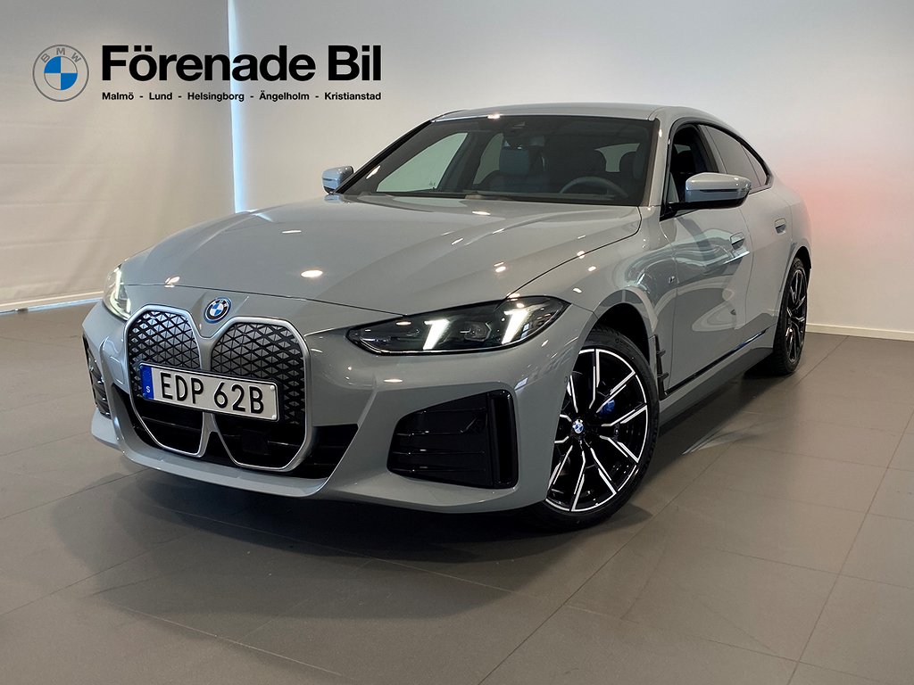 BMW i4 eDrive40 Gran Coupé M-Sport HiFi Farth Rattvärme Drag