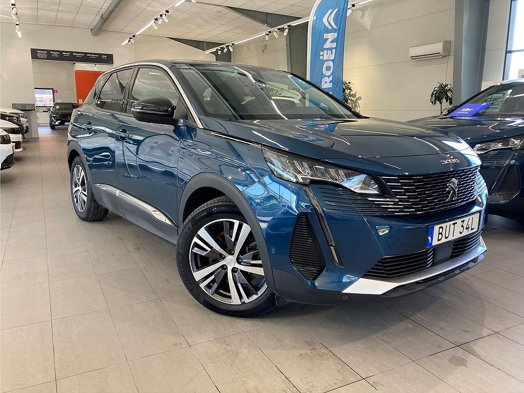 Peugeot 3008 Allure Hybrid 225hk Aut – B-KAMERA, NAVI, CARPLAY