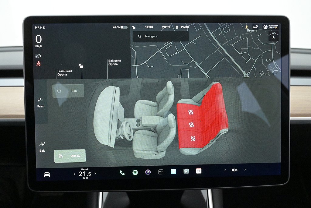 Tesla Model 3 Long Range AWD Autopilot 19″ Pano V-Hjul
