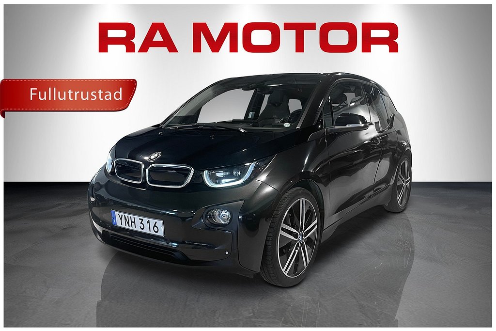 BMW i3 94 Ah | 20″ | Ad-farthållare | Läder | H&K | Pano
