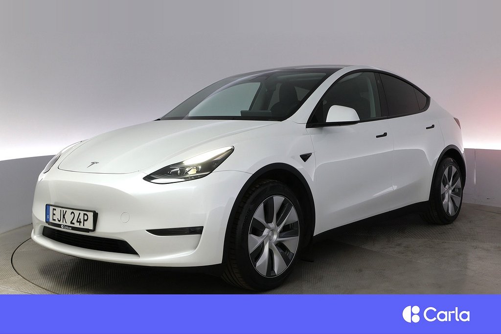 Tesla Model Y Long Range AWD Autopilot Pano Drag V-Hjul
