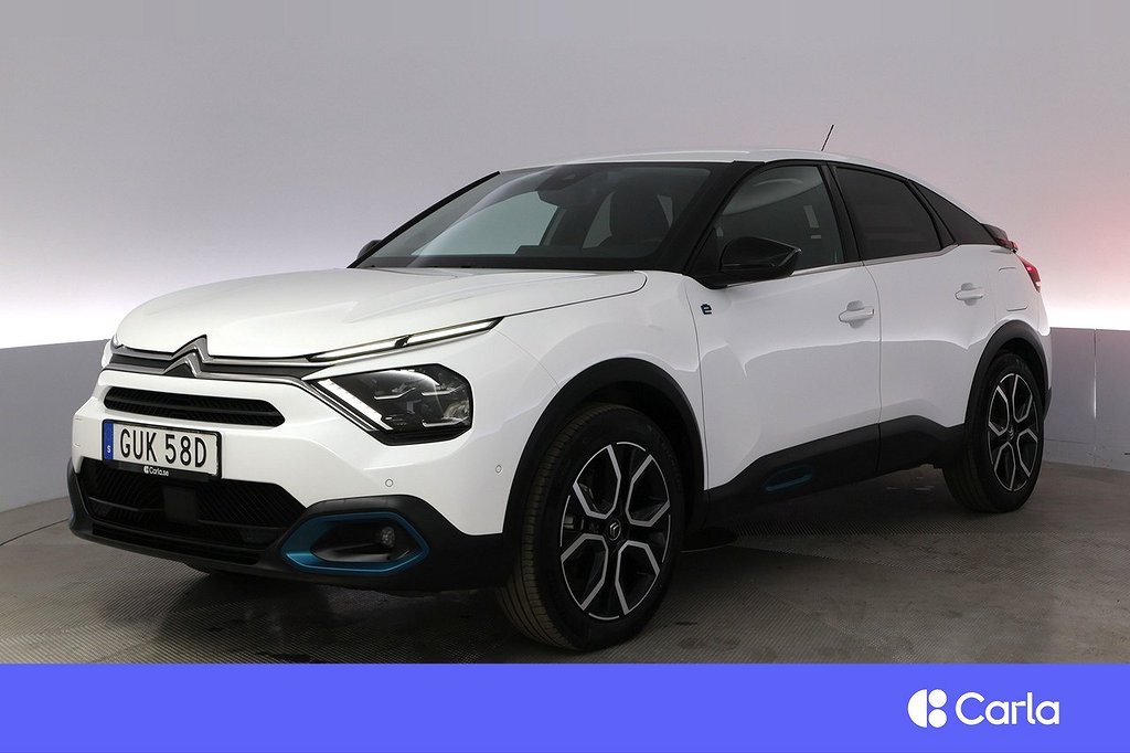 Citroën e-C4 Shine Electric HeadUp Kamera Dödavinkel V-hjul