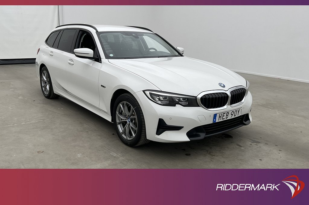 BMW 330e 292hk Sport Line Navigation Sensorer Halvskinn MOMS