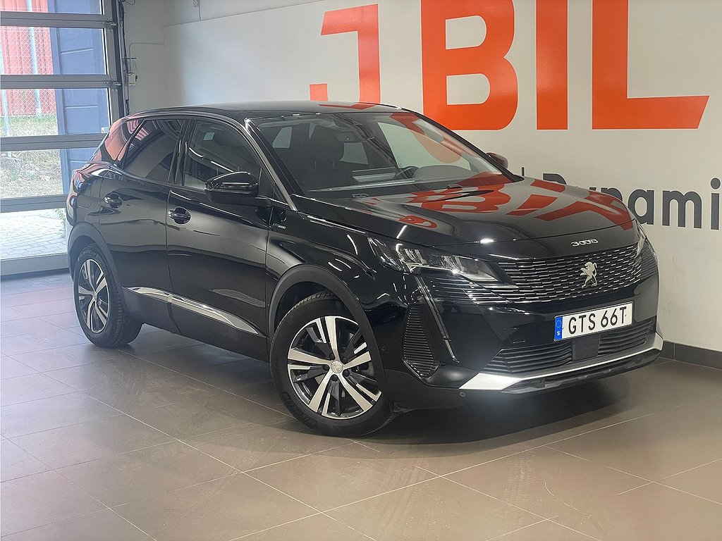 Peugeot 3008 Allure HYBRID 225hk Aut – B-KAMERA, NAV, CARPLAY