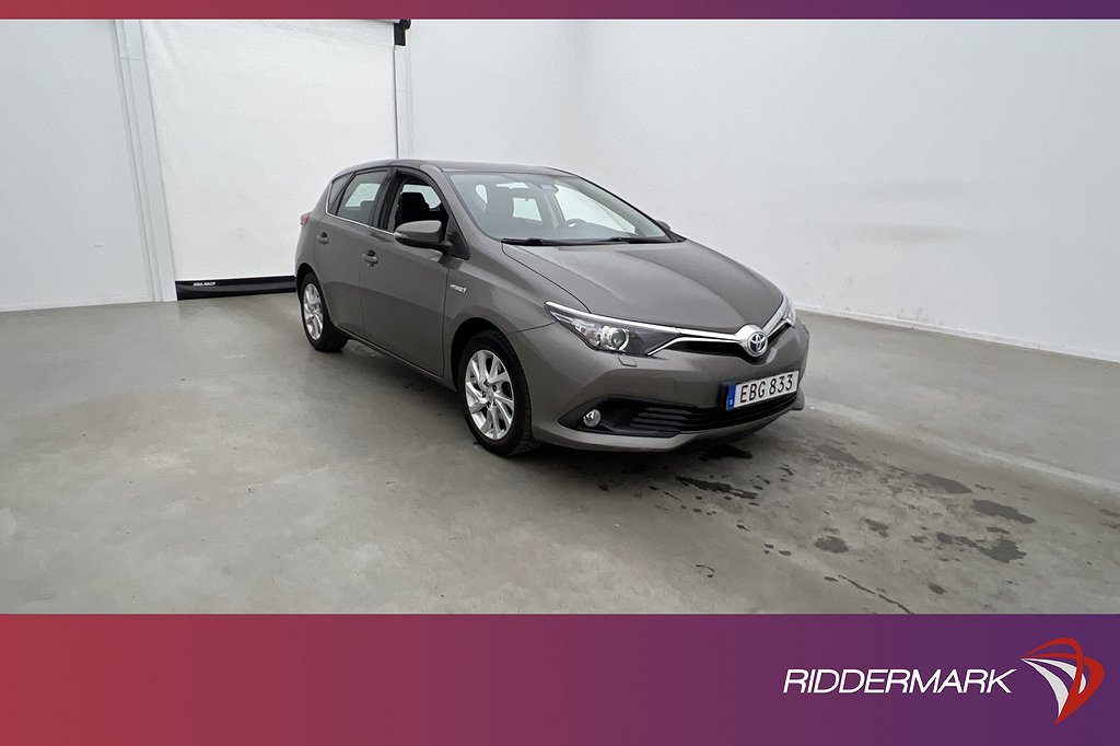 Toyota Auris Hybrid e-CVT 136hk Active B-Kamera 0,41L/mil