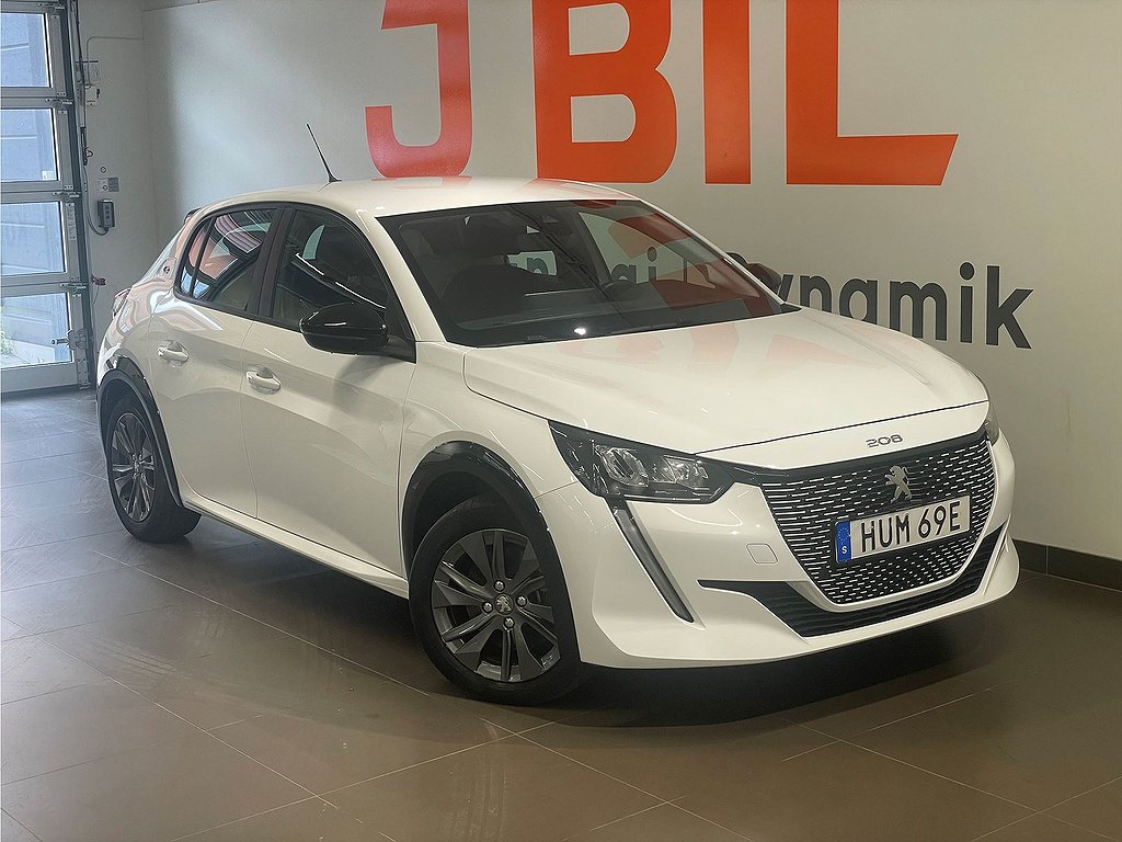 Peugeot E-208 Active Pack 50kWh 136hk Aut – B-KAMERA, NAV, CARPLAY