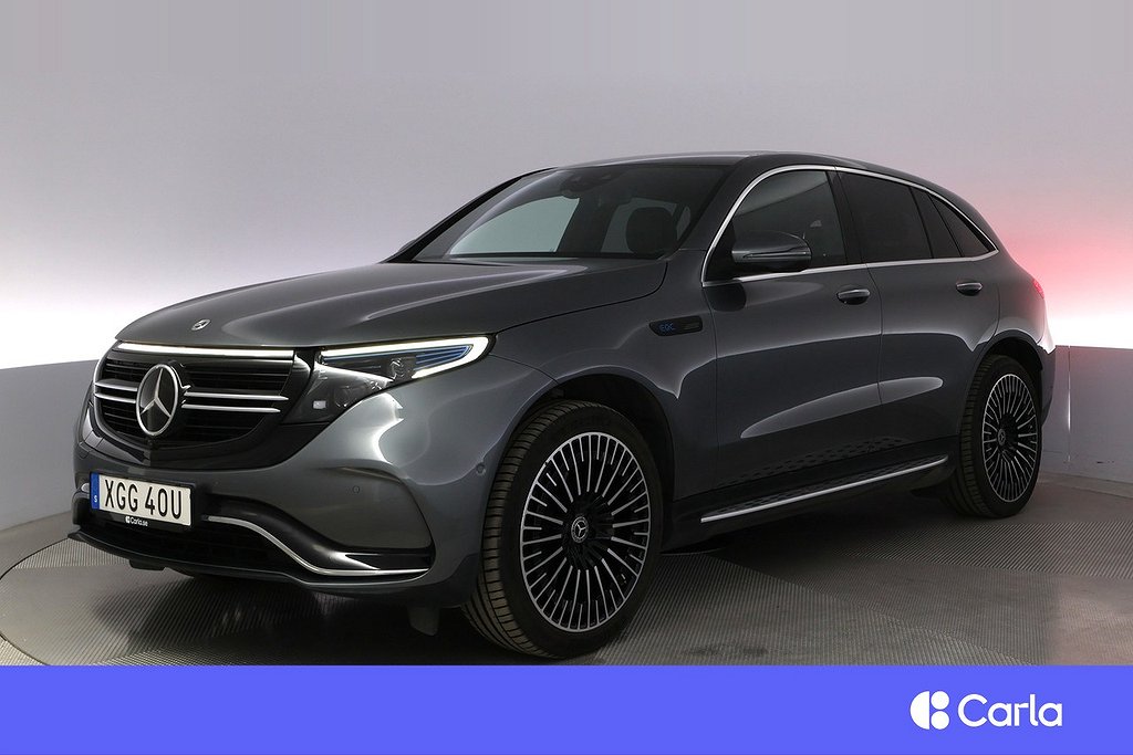 Mercedes-Benz EQC 400 4M AMG Pano Burmester Drag V-Hjul