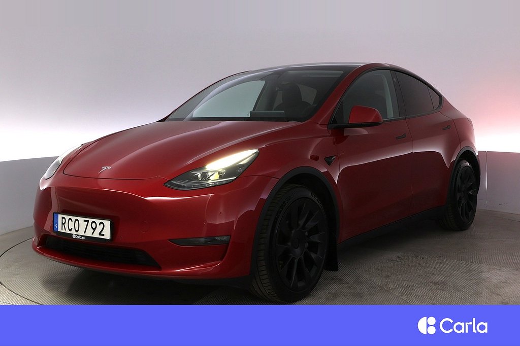 Tesla Model Y Long Range AWD EAP Uppg.AP 20″ Pano V-Hjul