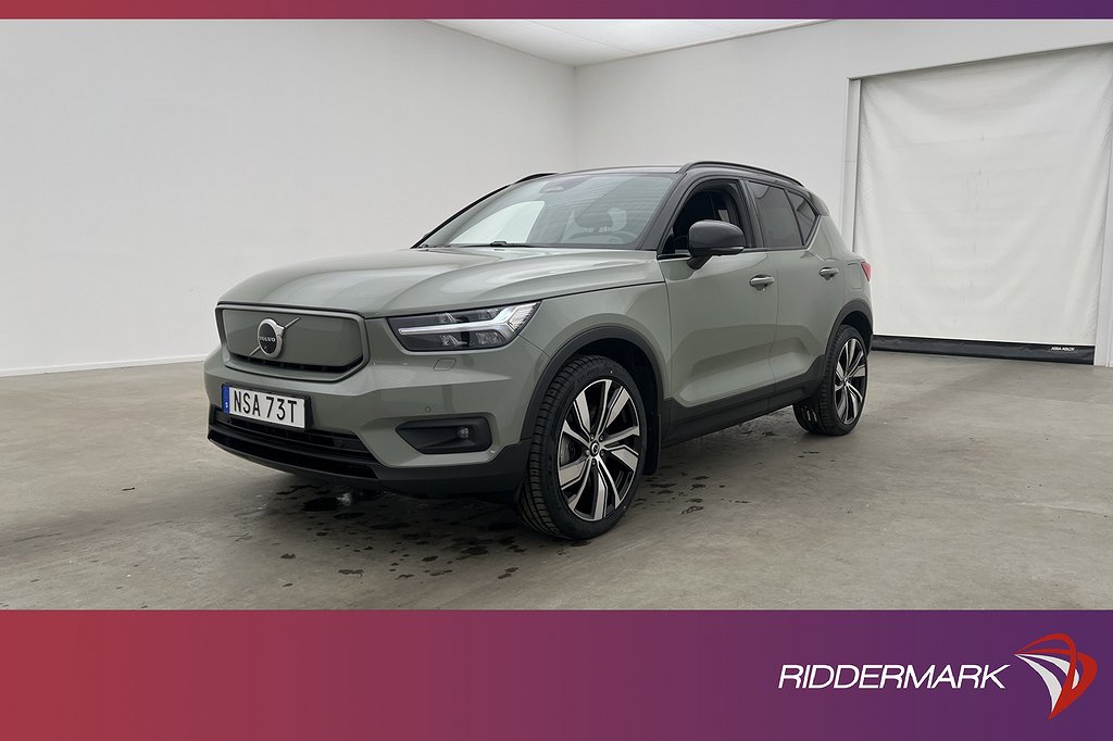 Volvo XC40 P8 AWD Värmare Pano H/K 360° CarPlay Elstolar