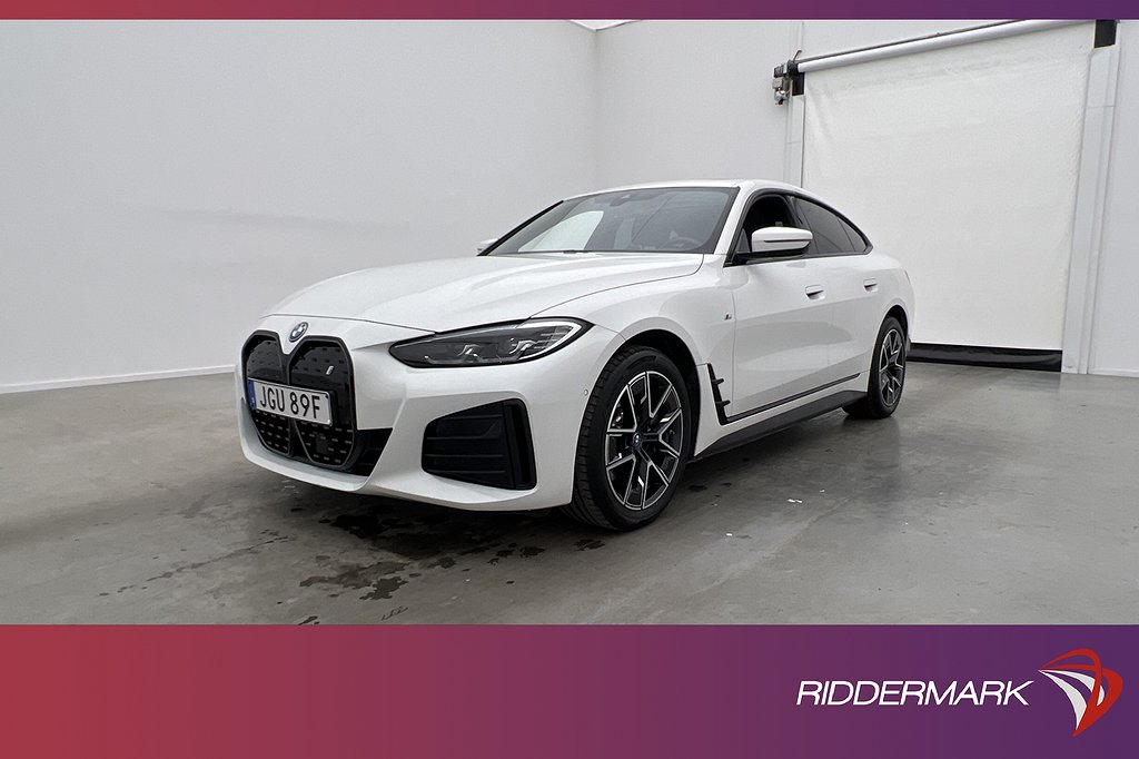 BMW i4 eDrive40 340hk M Sport Taklucka Kamera CarPlay