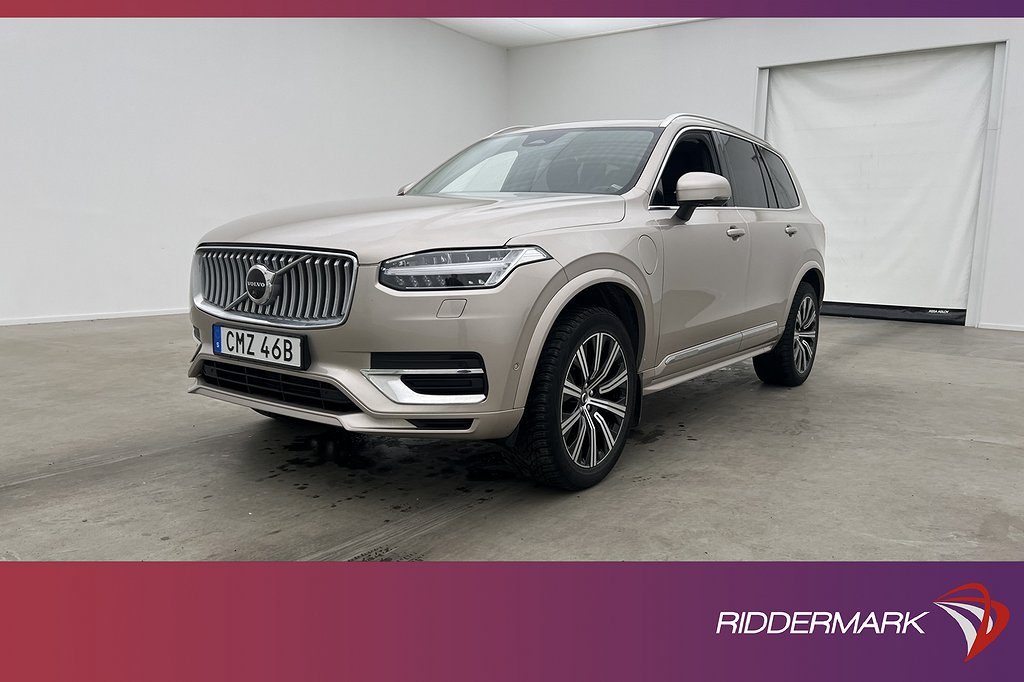 Volvo XC90 Recharge T8 AWD Plus Bright 7 Sits H/K 360 Värmar