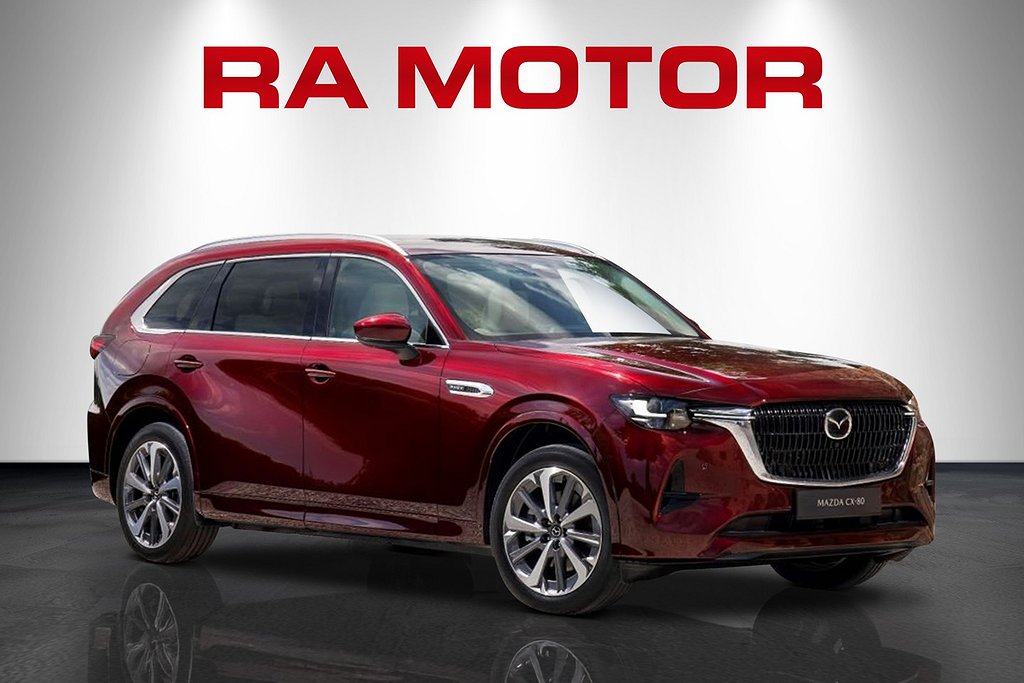 Mazda CX-80 PHEV 327hk 6 eller 7-sits