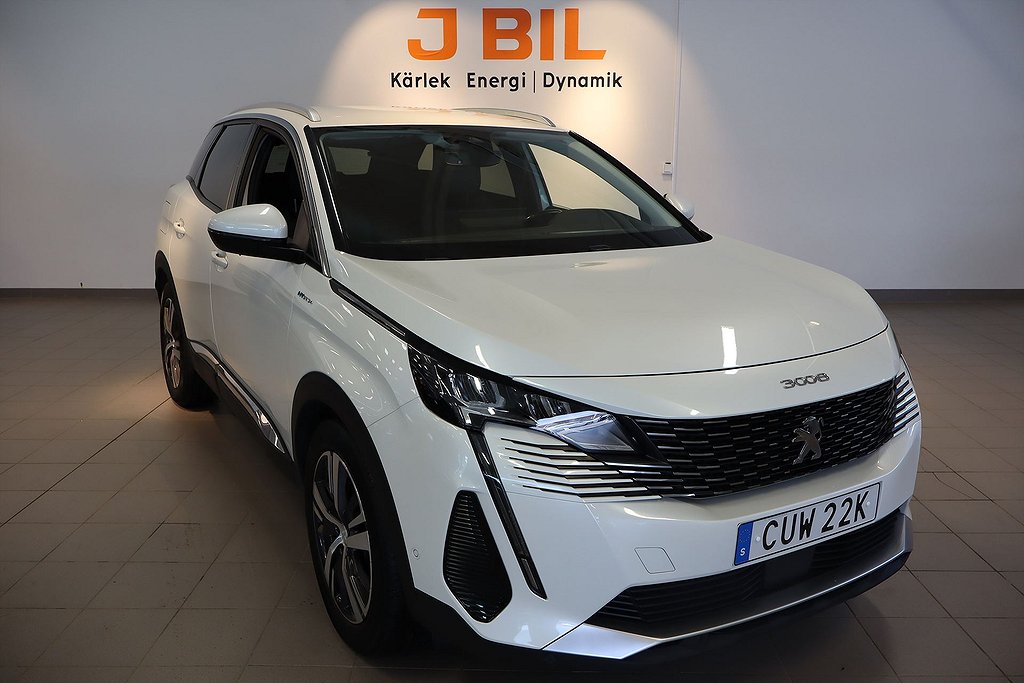 Peugeot 3008 Allure Pack Hybrid4 300hk AWD Aut – MOTORVÄRMARE
