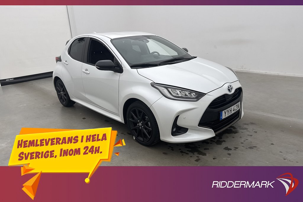 Toyota Yaris Hybrid 116hk Style JBL Kamera Adaptiv-Fart Navi