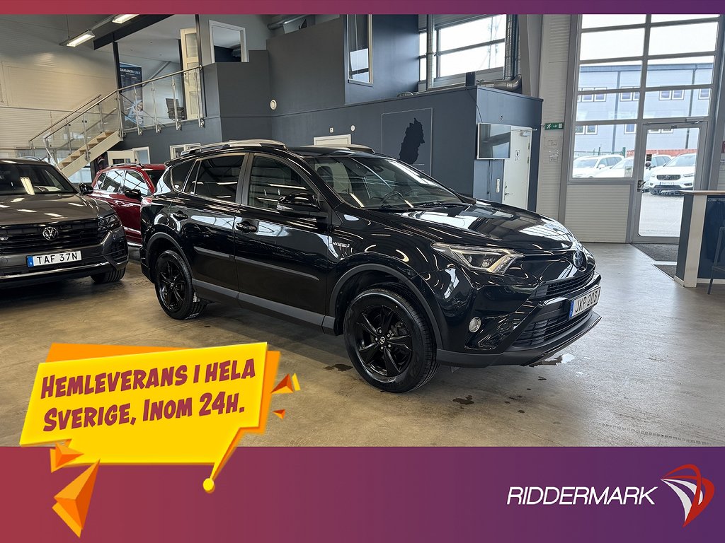 Toyota RAV4 2.5 AWD 197hk MOMS X-Edition Dragkrok Kamera
